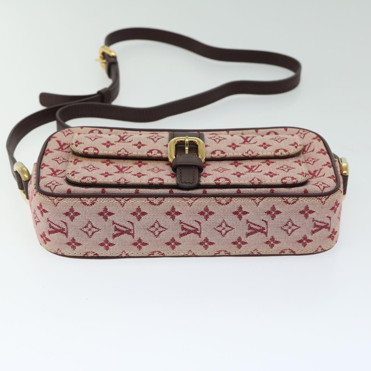 LOUIS VUITTON Monogram Mini Juliet MM Shoulder Bag Red M92219 LV Auth ep3500