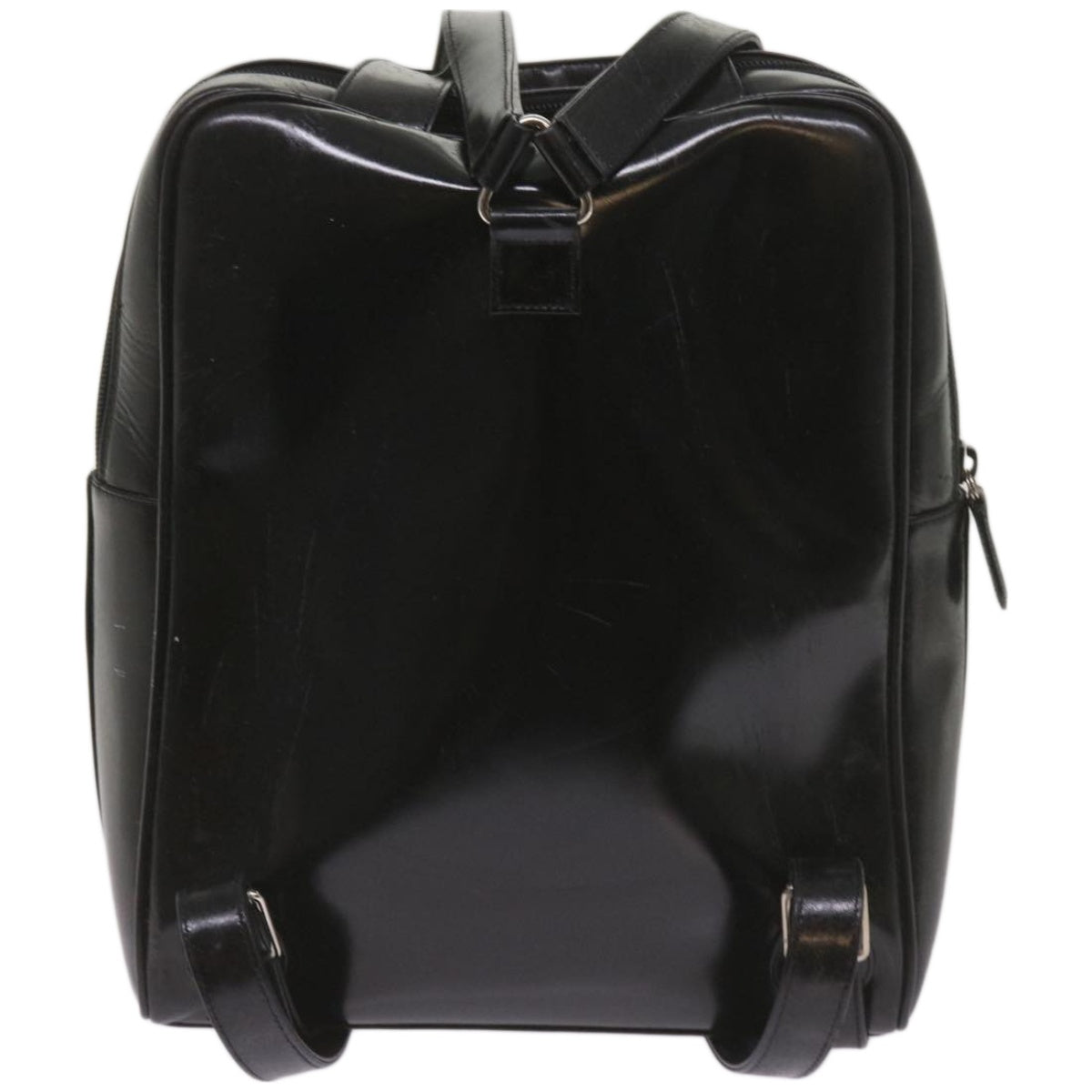 GUCCI Backpack Leather Black Auth ep3519