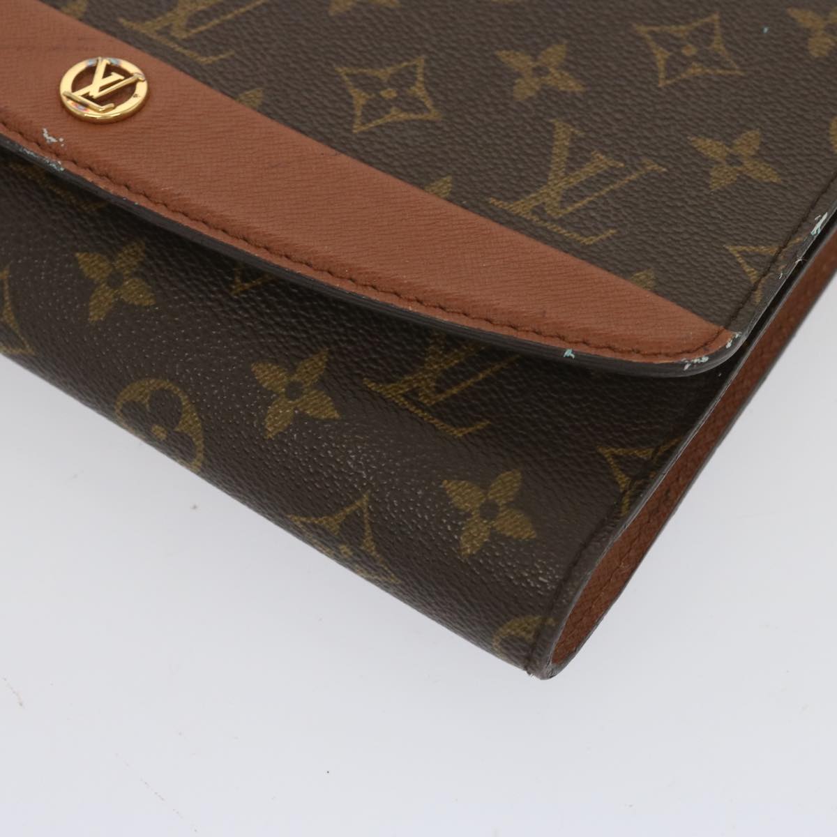 LOUIS VUITTON Monogram Bordeaux 24 Shoulder Bag M51798 LV Auth ep3569