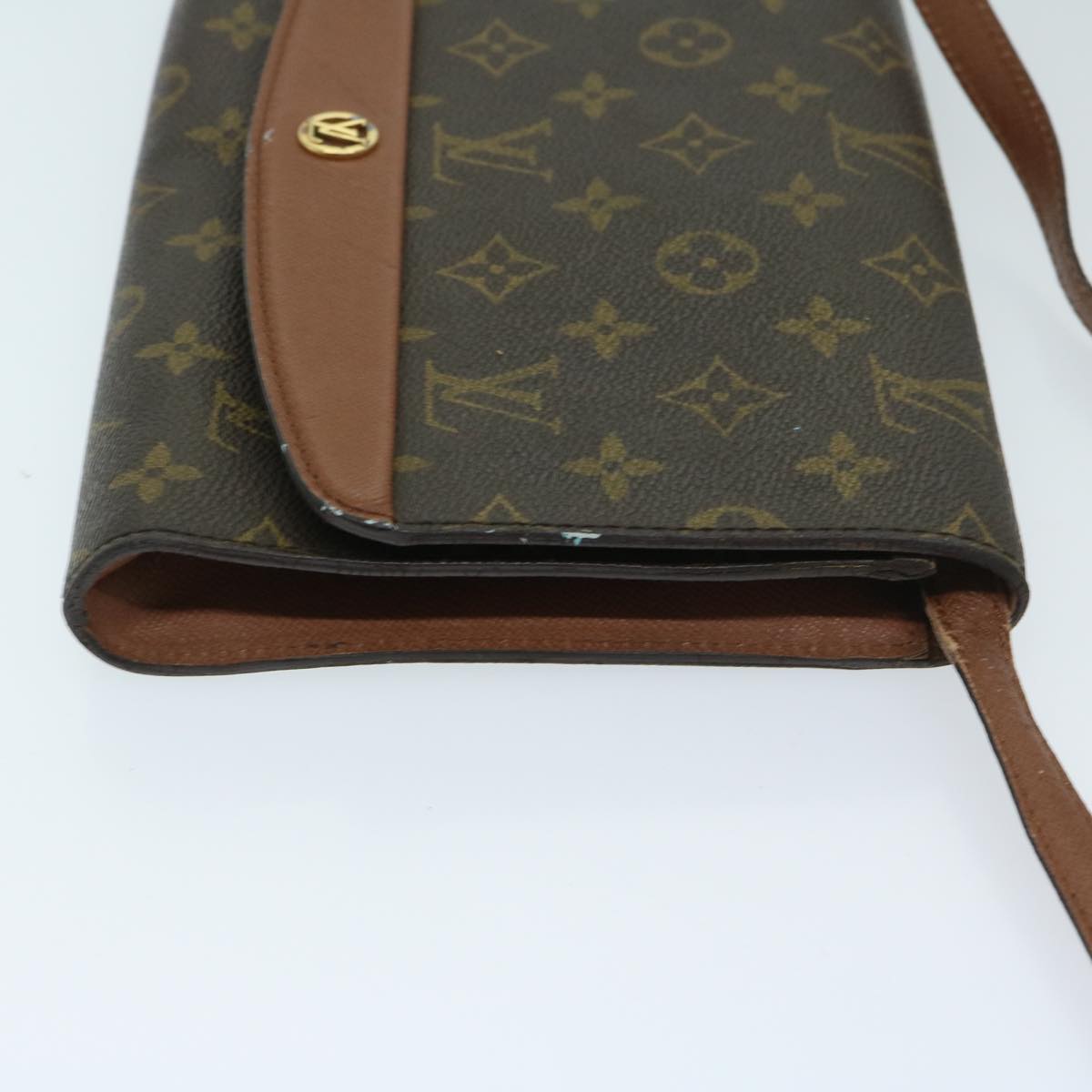 LOUIS VUITTON Monogram Bordeaux 24 Shoulder Bag M51798 LV Auth ep3569