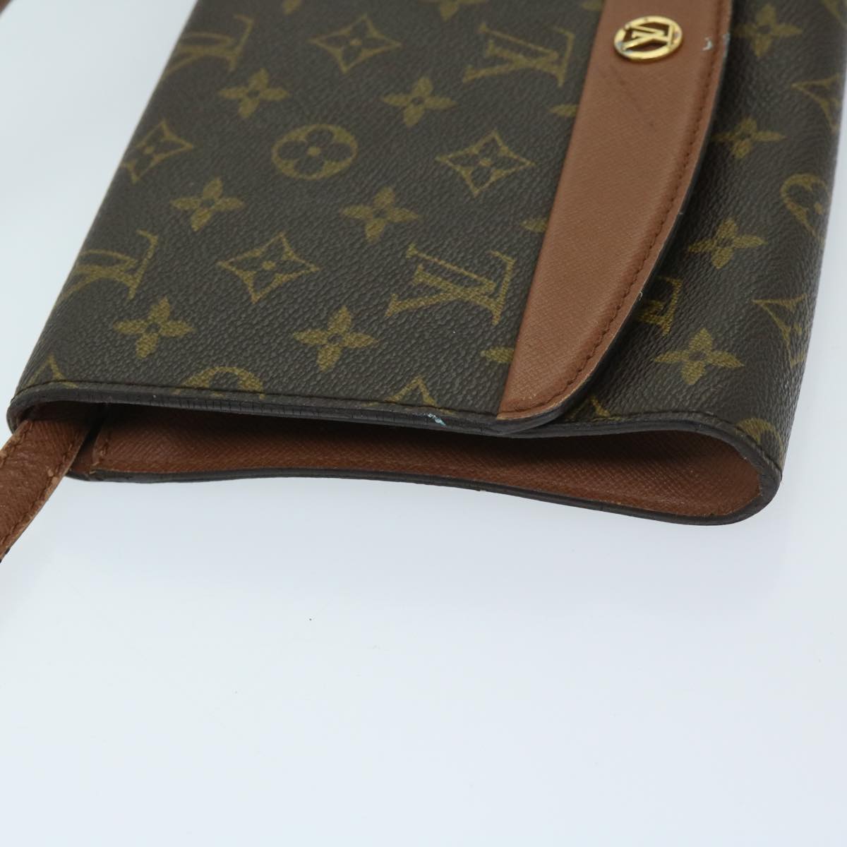 LOUIS VUITTON Monogram Bordeaux 24 Shoulder Bag M51798 LV Auth ep3569