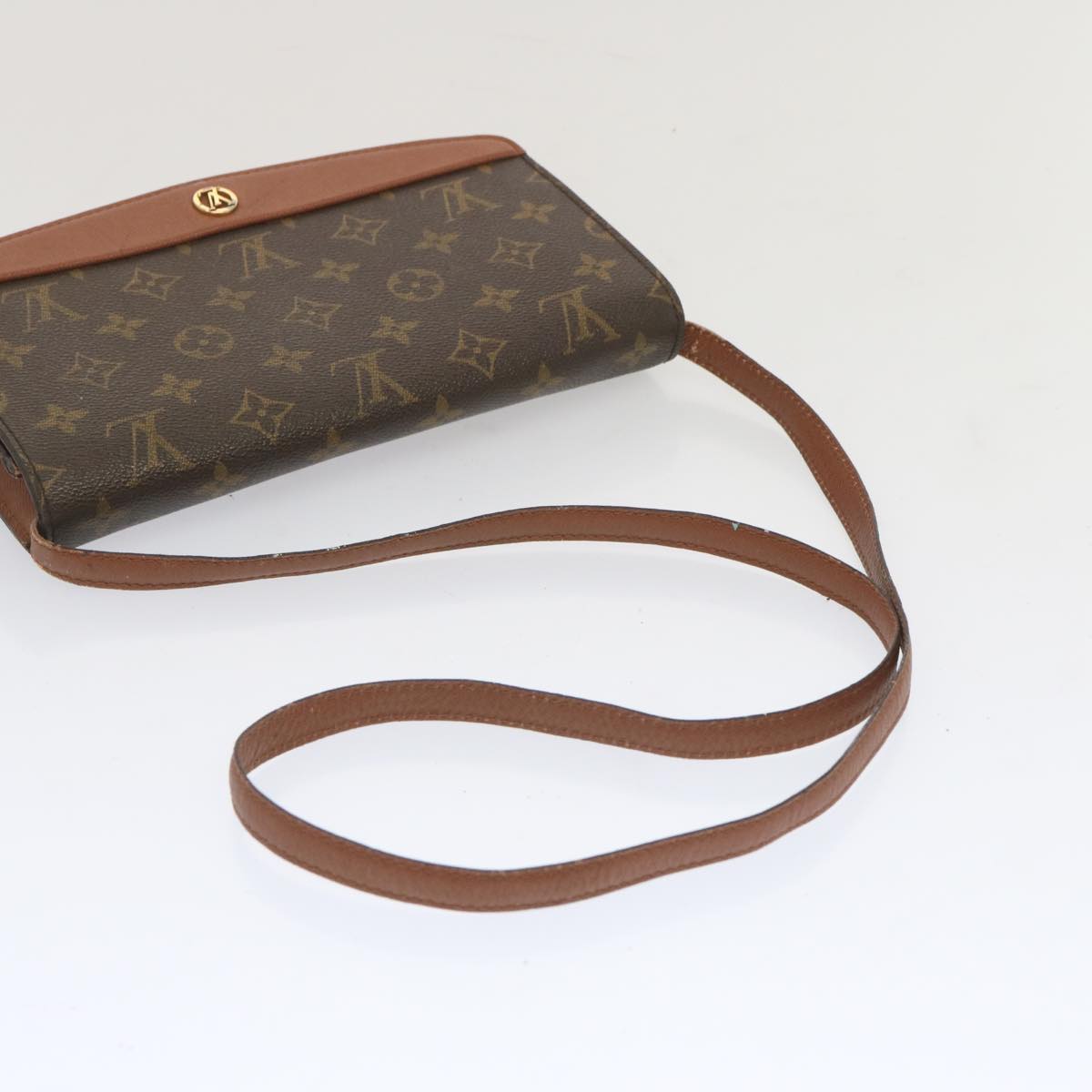 LOUIS VUITTON Monogram Bordeaux 24 Shoulder Bag M51798 LV Auth ep3569