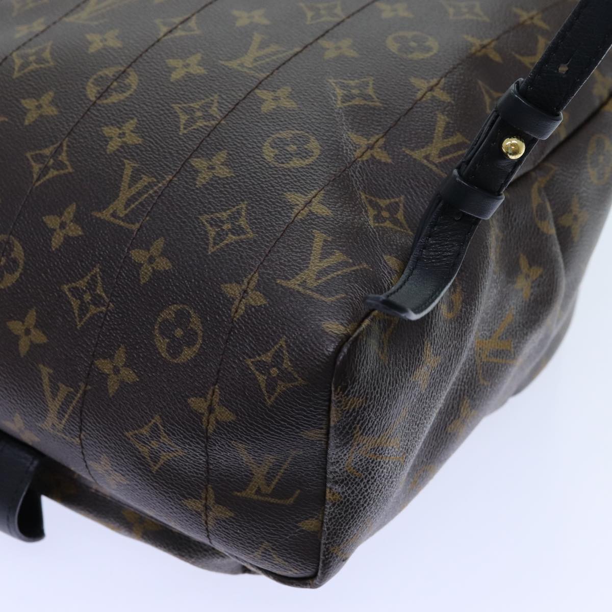 LOUIS VUITTON Monogram Palm Springs MM Backpack M44874 LV Auth ep4014