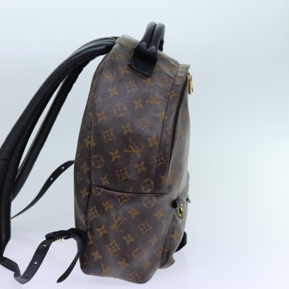 LOUIS VUITTON Monogram Palm Springs MM Backpack M44874 LV Auth ep4014