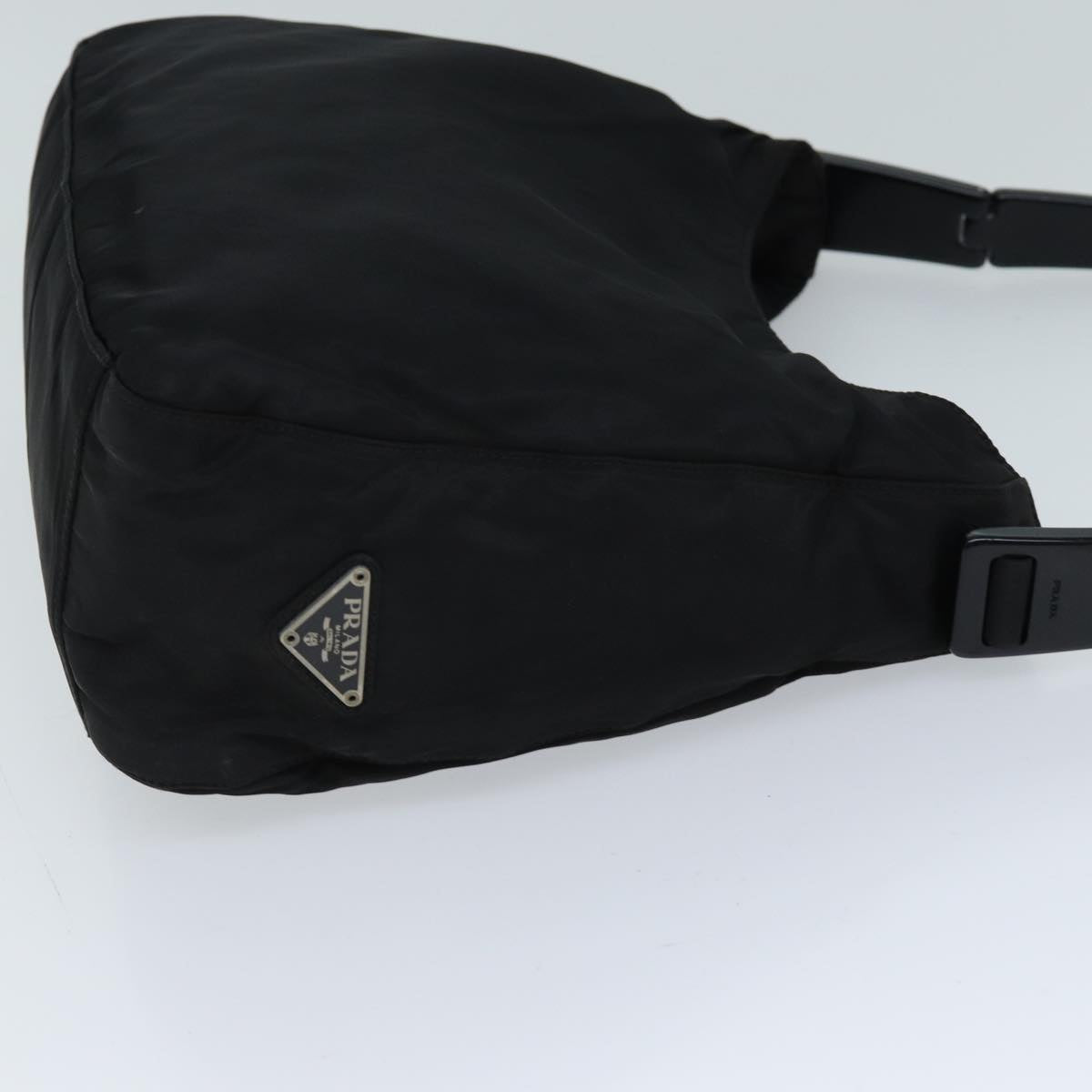 PRADA Shoulder Bag Nylon Black Auth ep4105