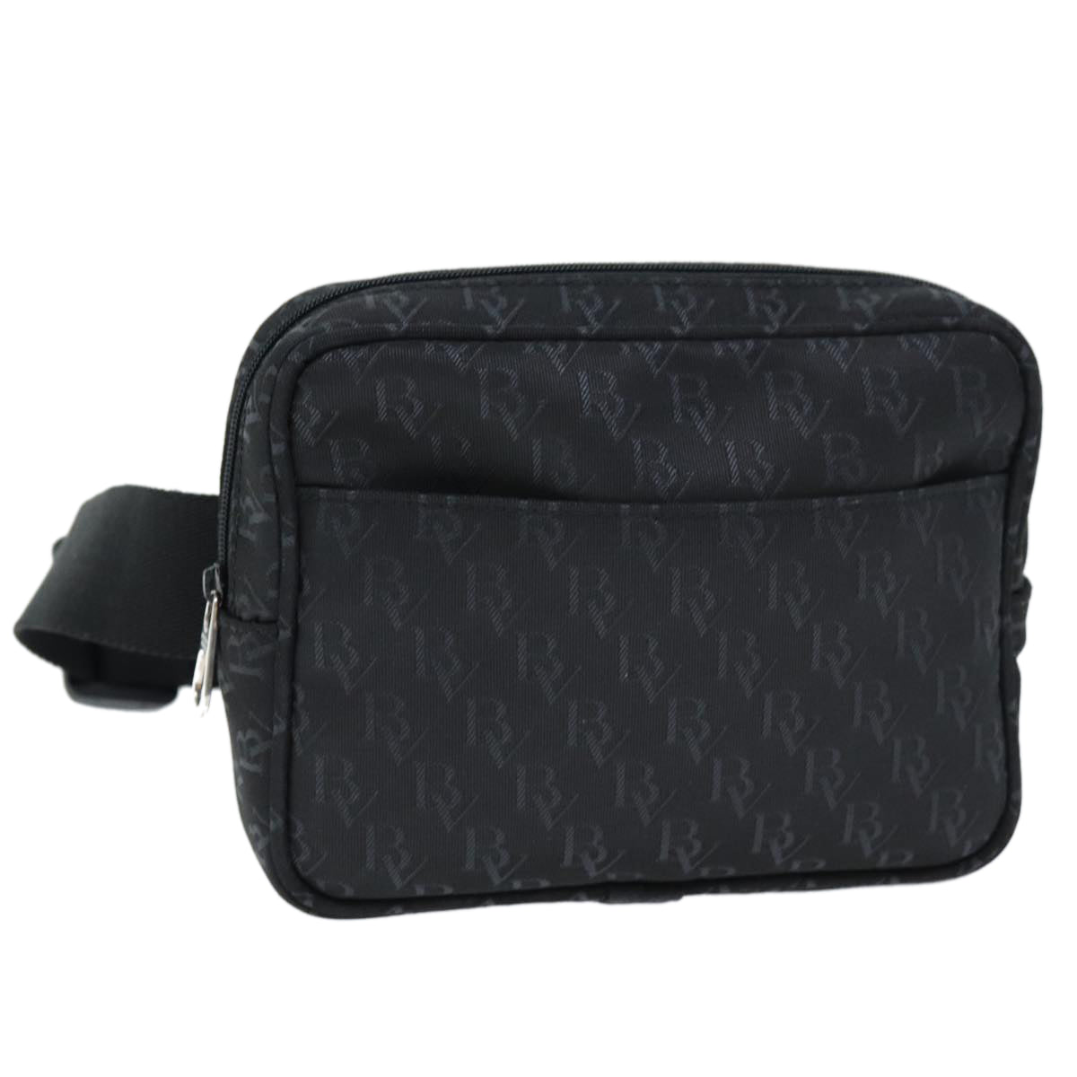 BOTTEGA VENETA Waist bag Nylon Black Auth ep4179