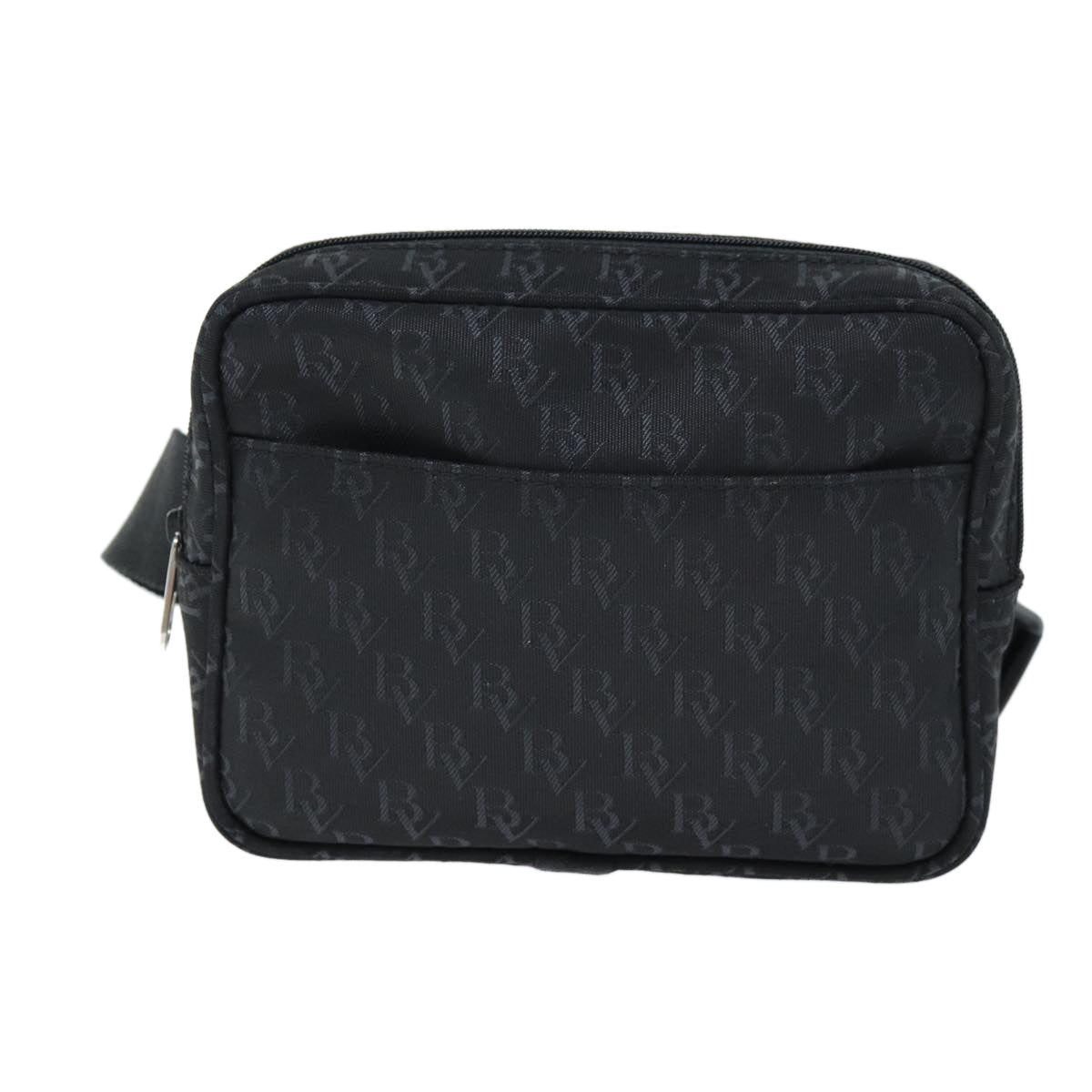 BOTTEGA VENETA Waist bag Nylon Black Auth ep4179