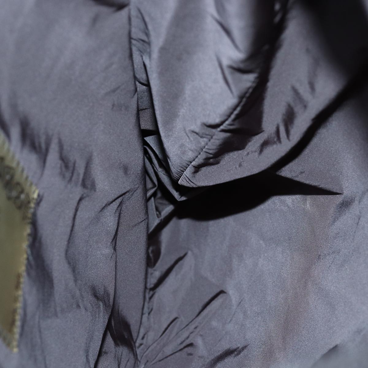 PRADA Sports Tote Bag Nylon Gray Auth ep4219