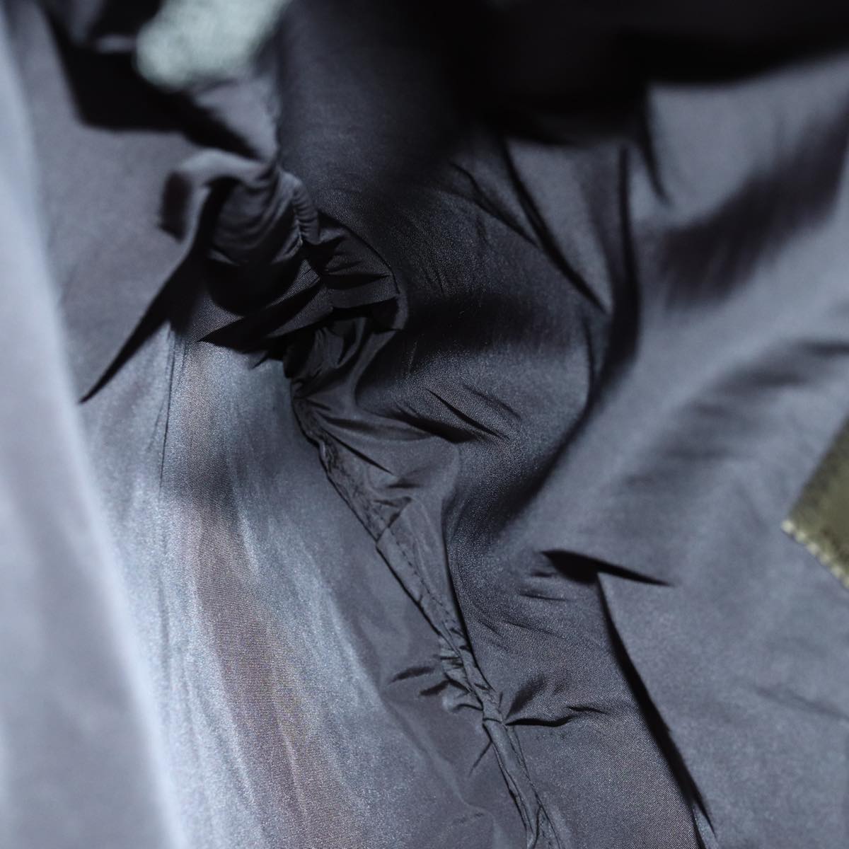 PRADA Sports Tote Bag Nylon Gray Auth ep4219