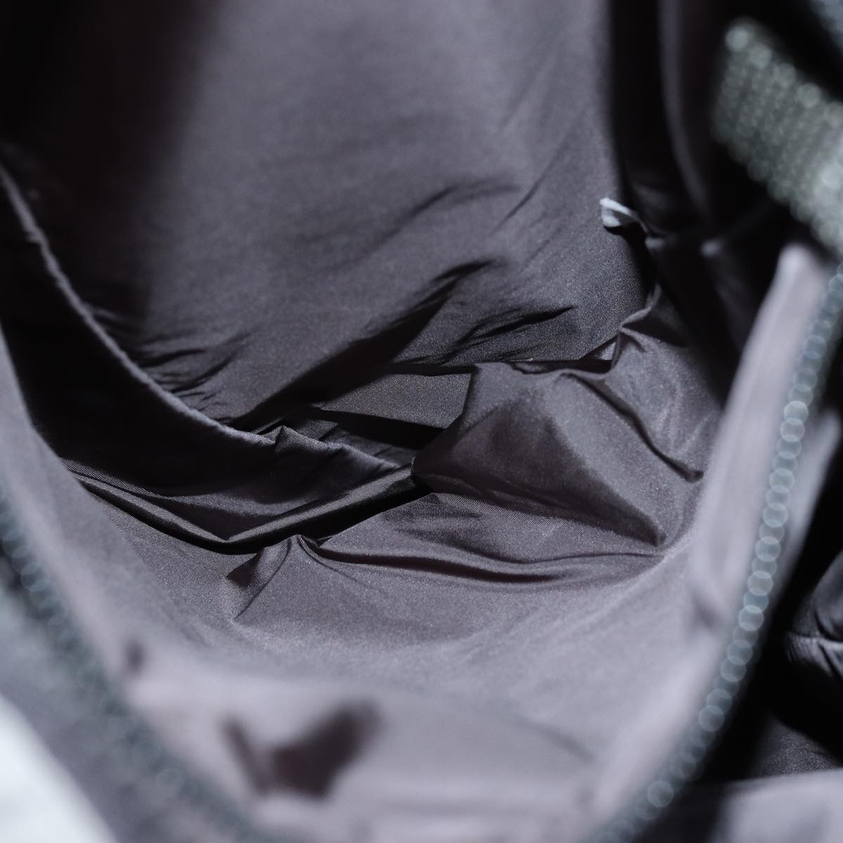 PRADA Sports Tote Bag Nylon Gray Auth ep4219