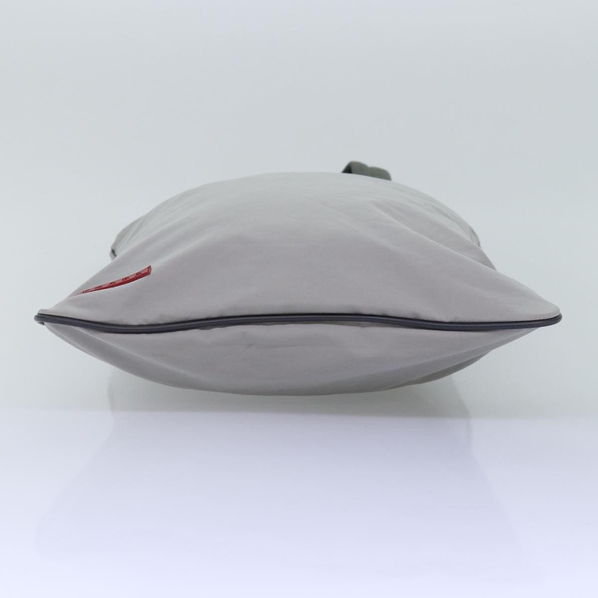 PRADA Sports Tote Bag Nylon Gray Auth ep4219