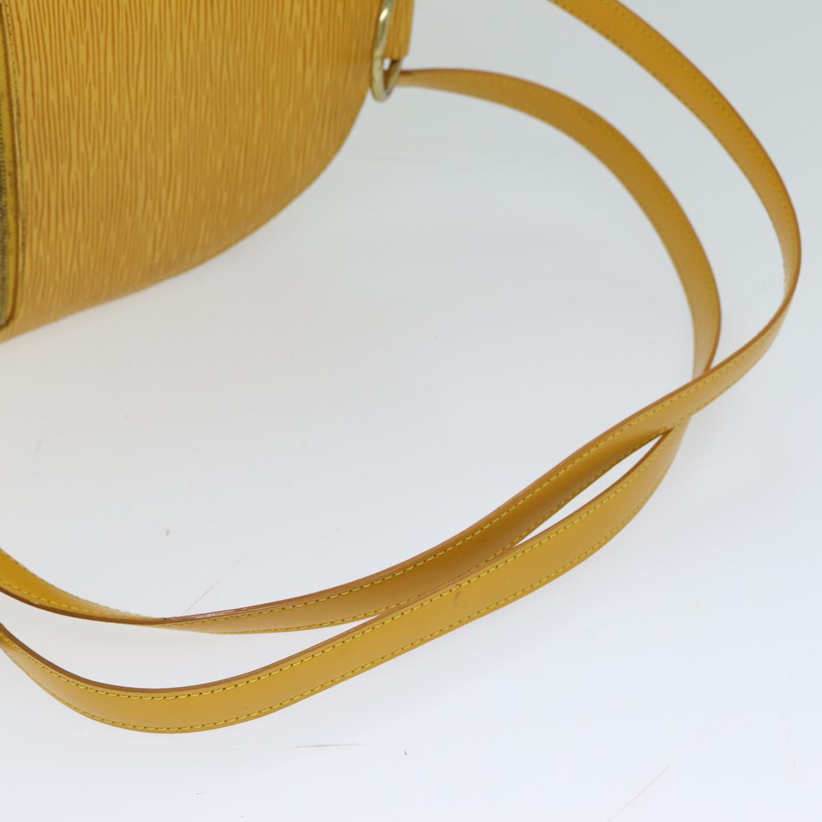 LOUIS VUITTON Epi Mabillon Backpack Yellow M52239 LV Auth ep4521