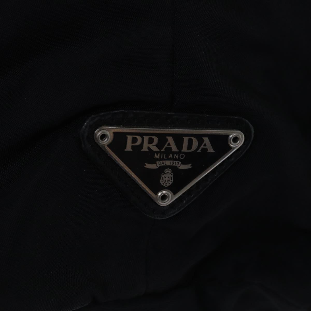 PRADA Backpack Nylon Black Auth ep4549