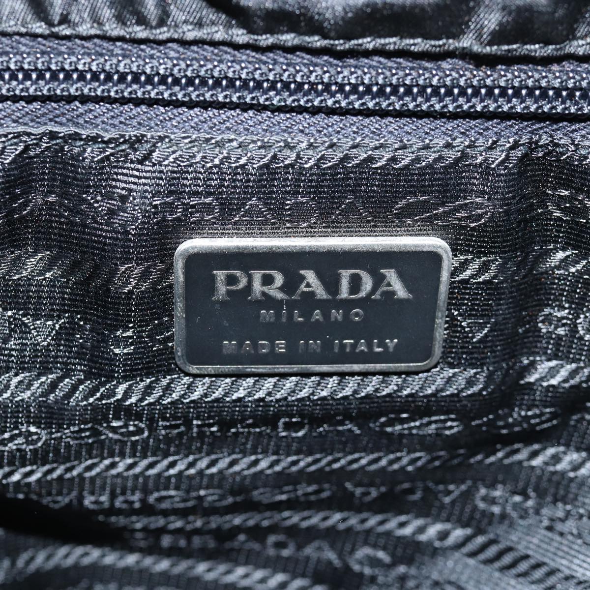 PRADA Backpack Nylon Black Auth ep4549