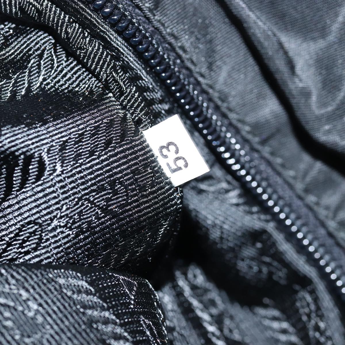 PRADA Backpack Nylon Black Auth ep4549