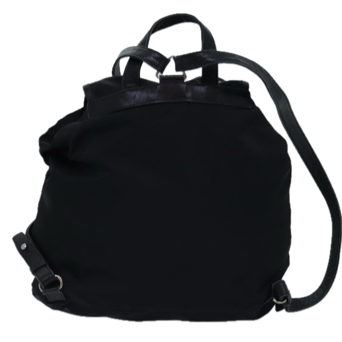 PRADA Backpack Nylon Black Auth ep4549