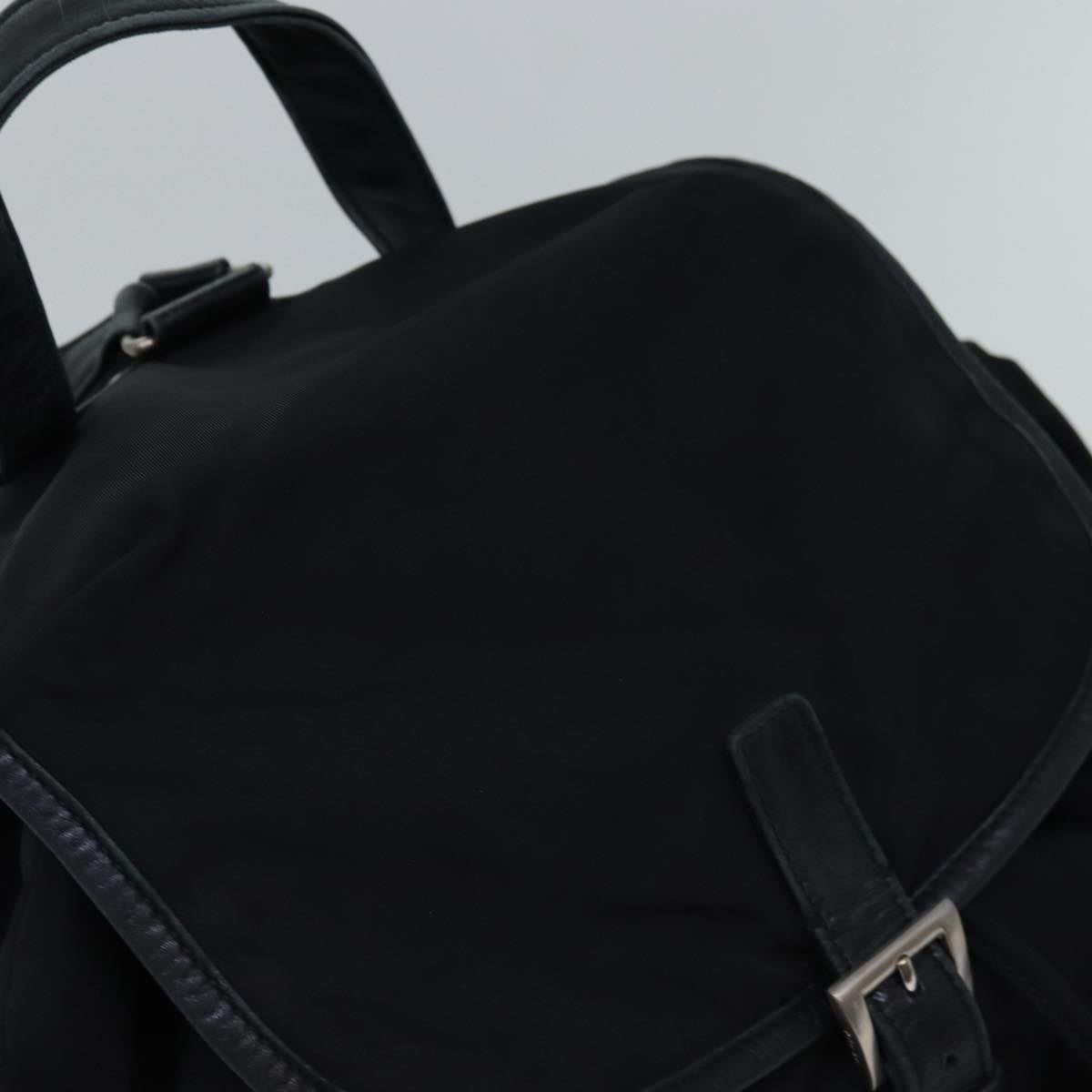 PRADA Backpack Nylon Black Auth ep4549