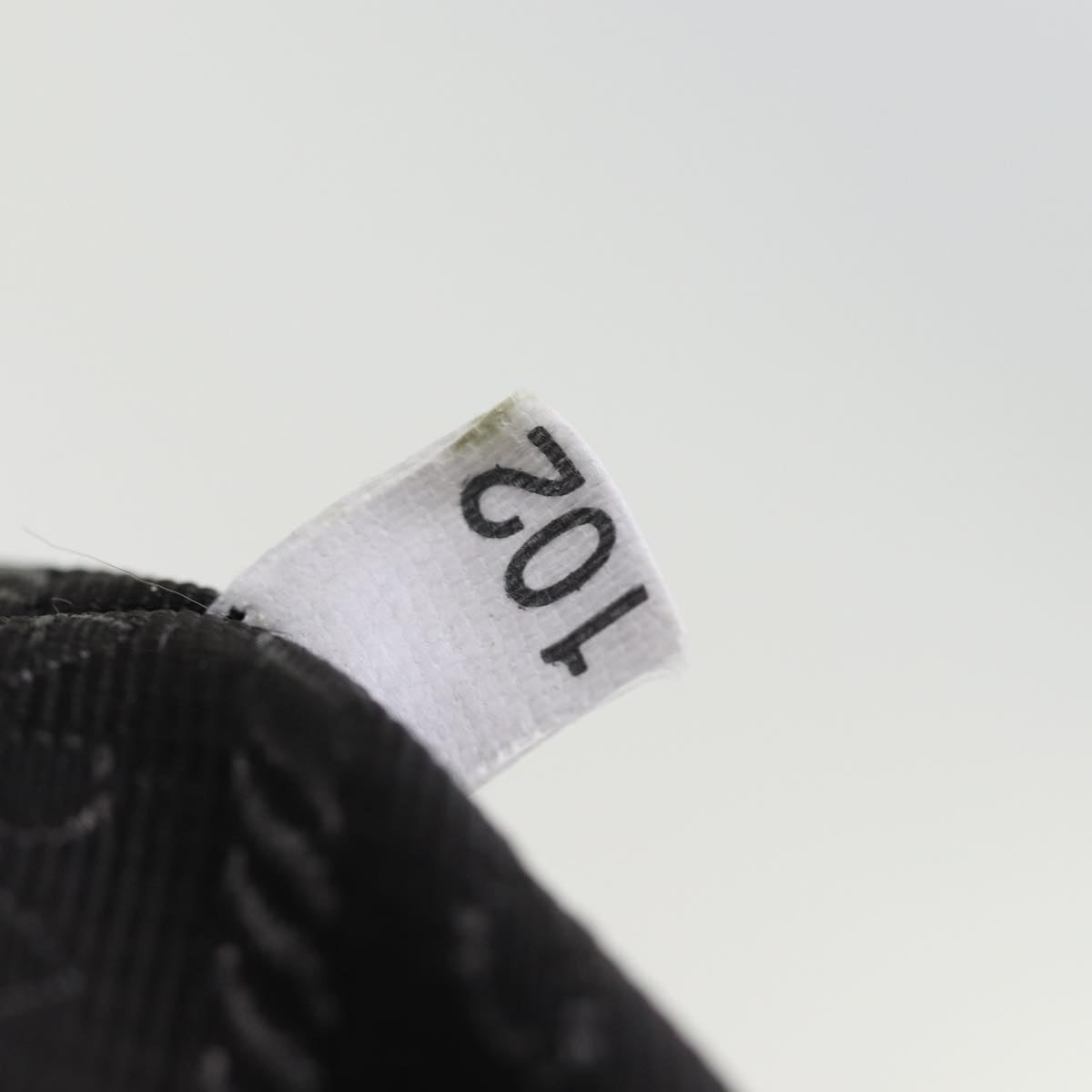 PRADA Shoulder Bag Leather Silver Auth ep4586