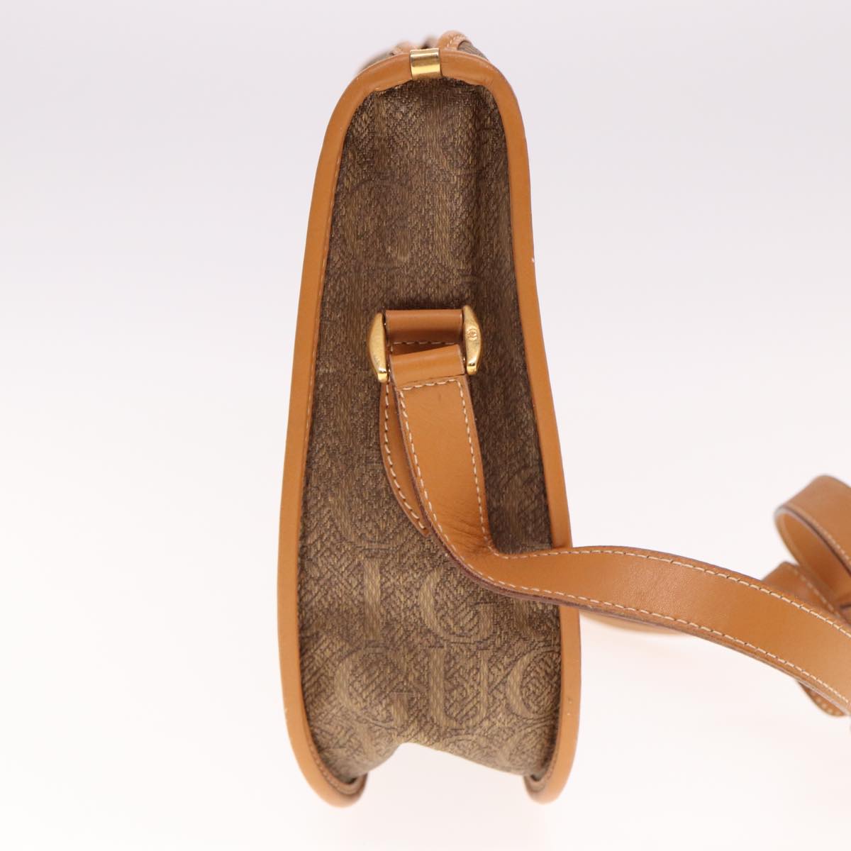 GUCCI Shoulder Bag Canvas Beige 001 23 1036 Auth ep4601