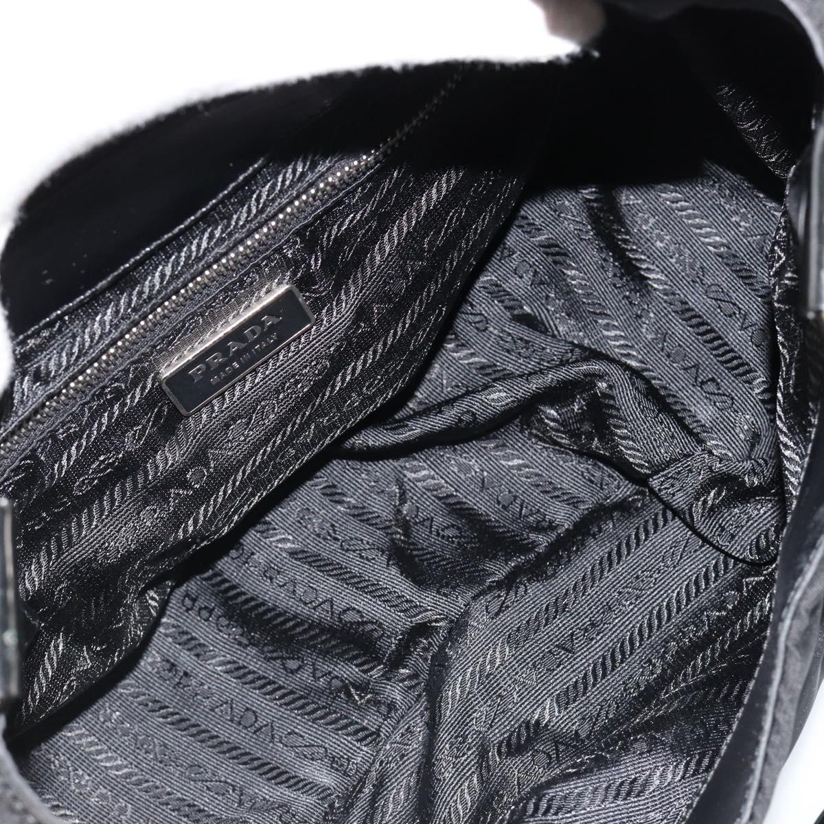 PRADA Shoulder Bag Nylon Black Auth ep4838