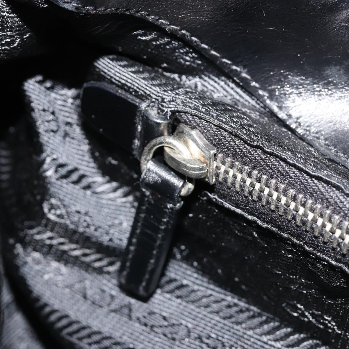 PRADA Shoulder Bag Nylon Black Auth ep4838