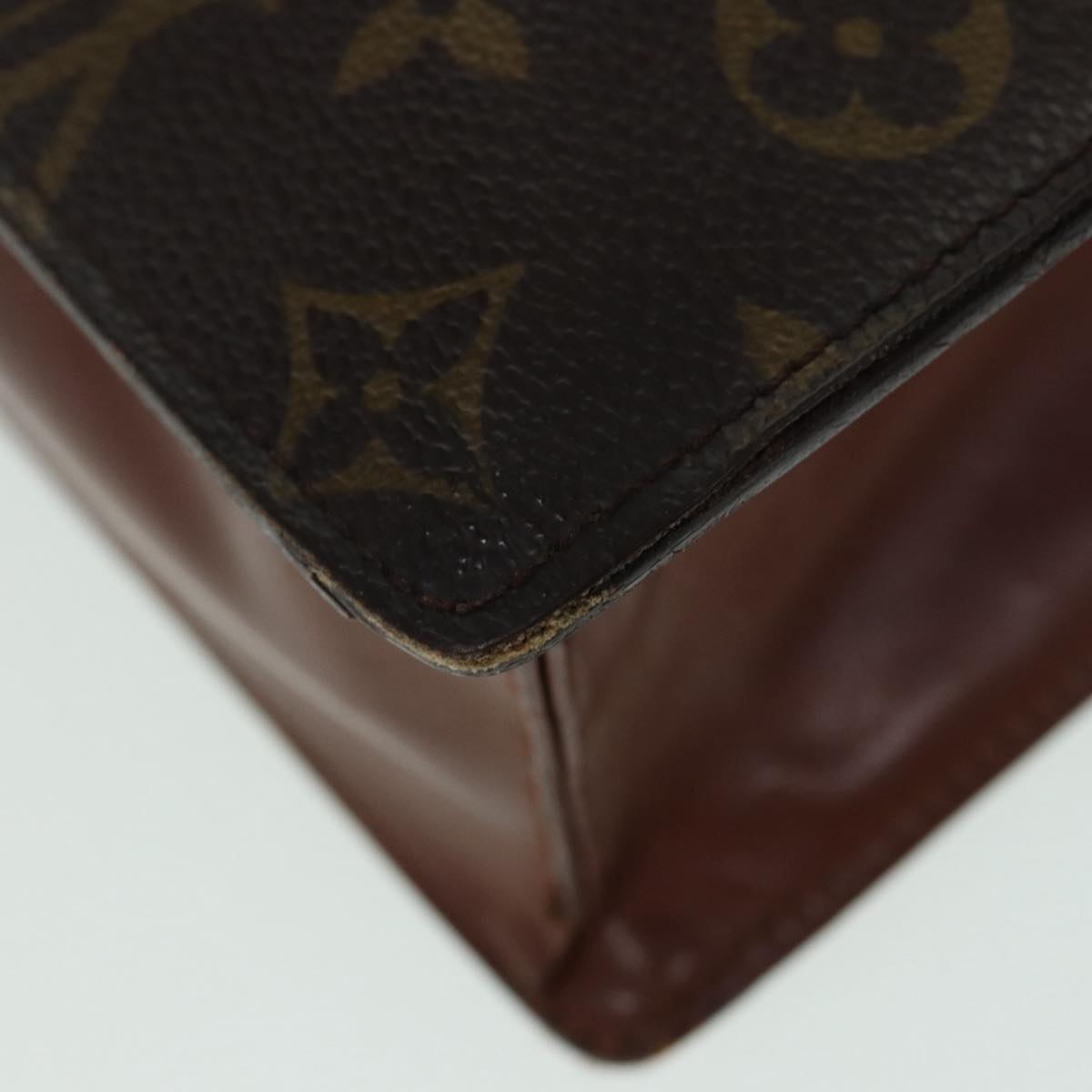 LOUIS VUITTON Monogram Monceau 28 Hand Bag 2way M51185 LV Auth ep5004