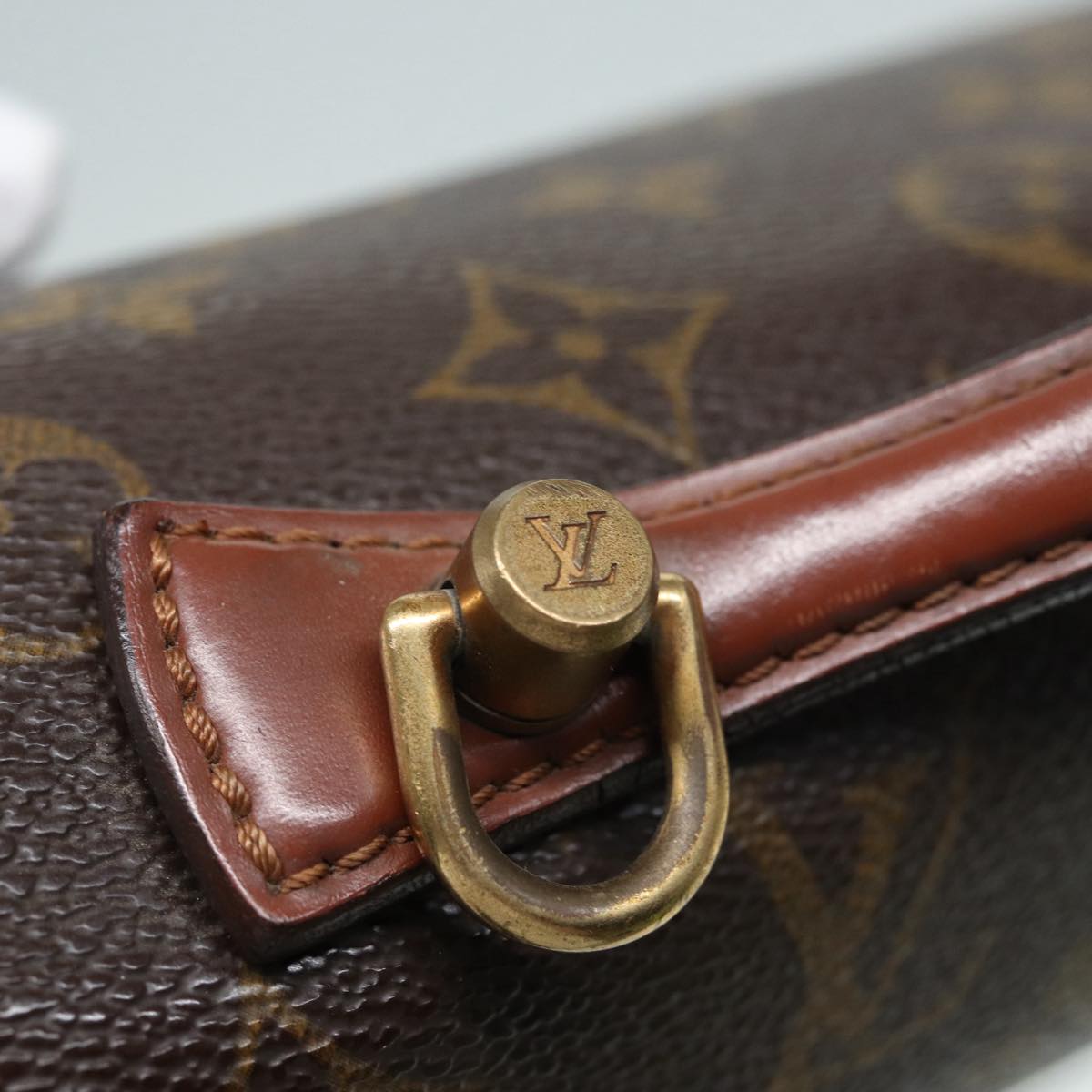 LOUIS VUITTON Monogram Monceau 28 Hand Bag 2way M51185 LV Auth ep5004