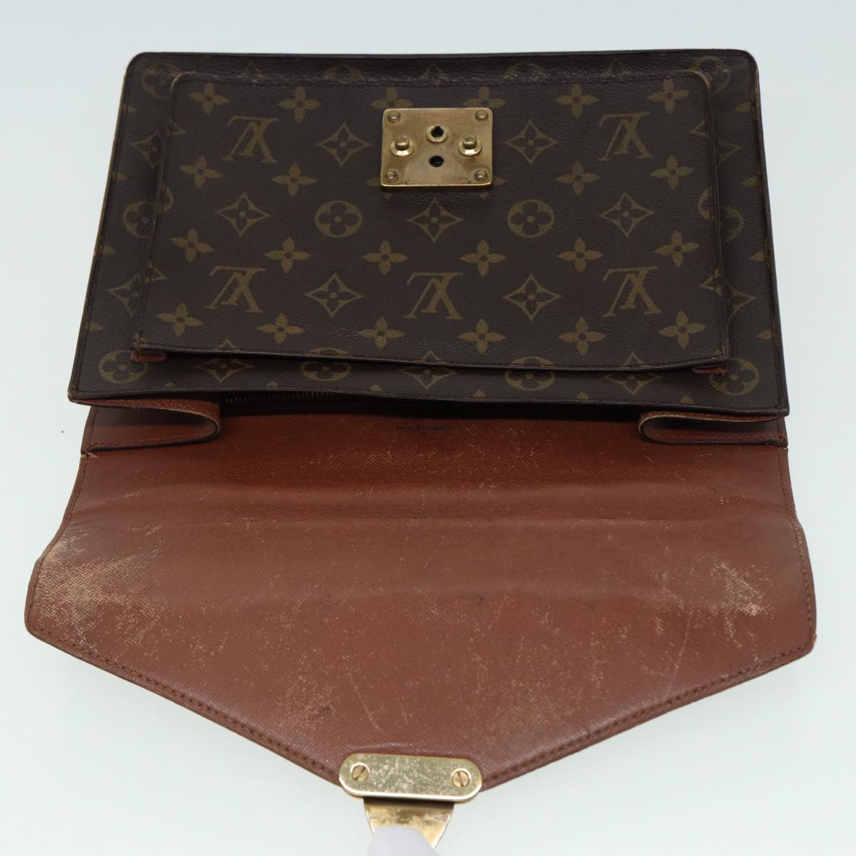 LOUIS VUITTON Monogram Monceau 28 Hand Bag 2way M51185 LV Auth ep5004