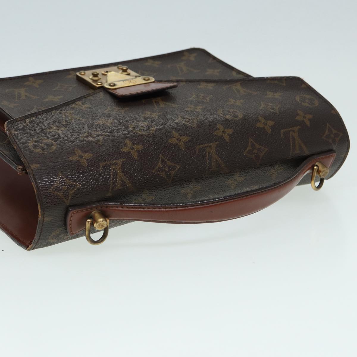 LOUIS VUITTON Monogram Monceau 28 Hand Bag 2way M51185 LV Auth ep5004