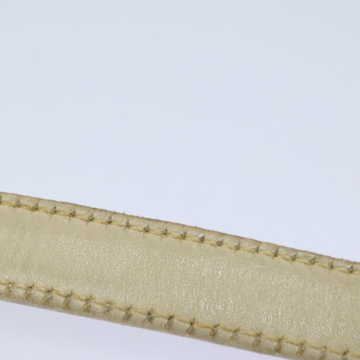 GUCCI Shoulder Bag Leather Cream 004 406 0105 Auth ep5064