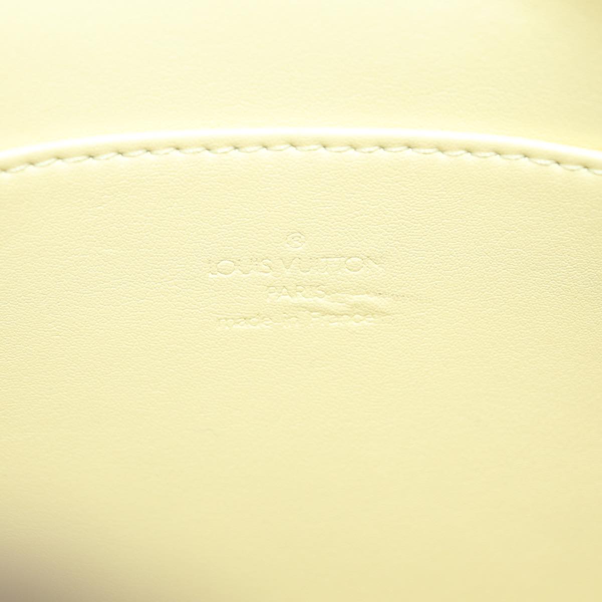 LOUIS VUITTON Monogram Vernis Marley Backpack Yellow M91040 LV Auth ep5066