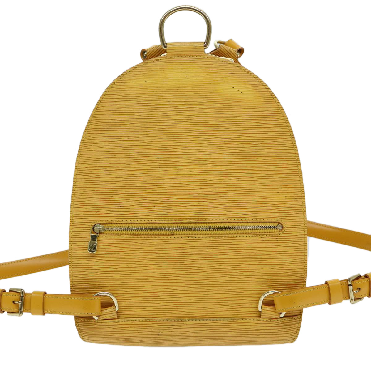 LOUIS VUITTON Epi Mabillon Backpack Yellow M52239 LV Auth ep5092