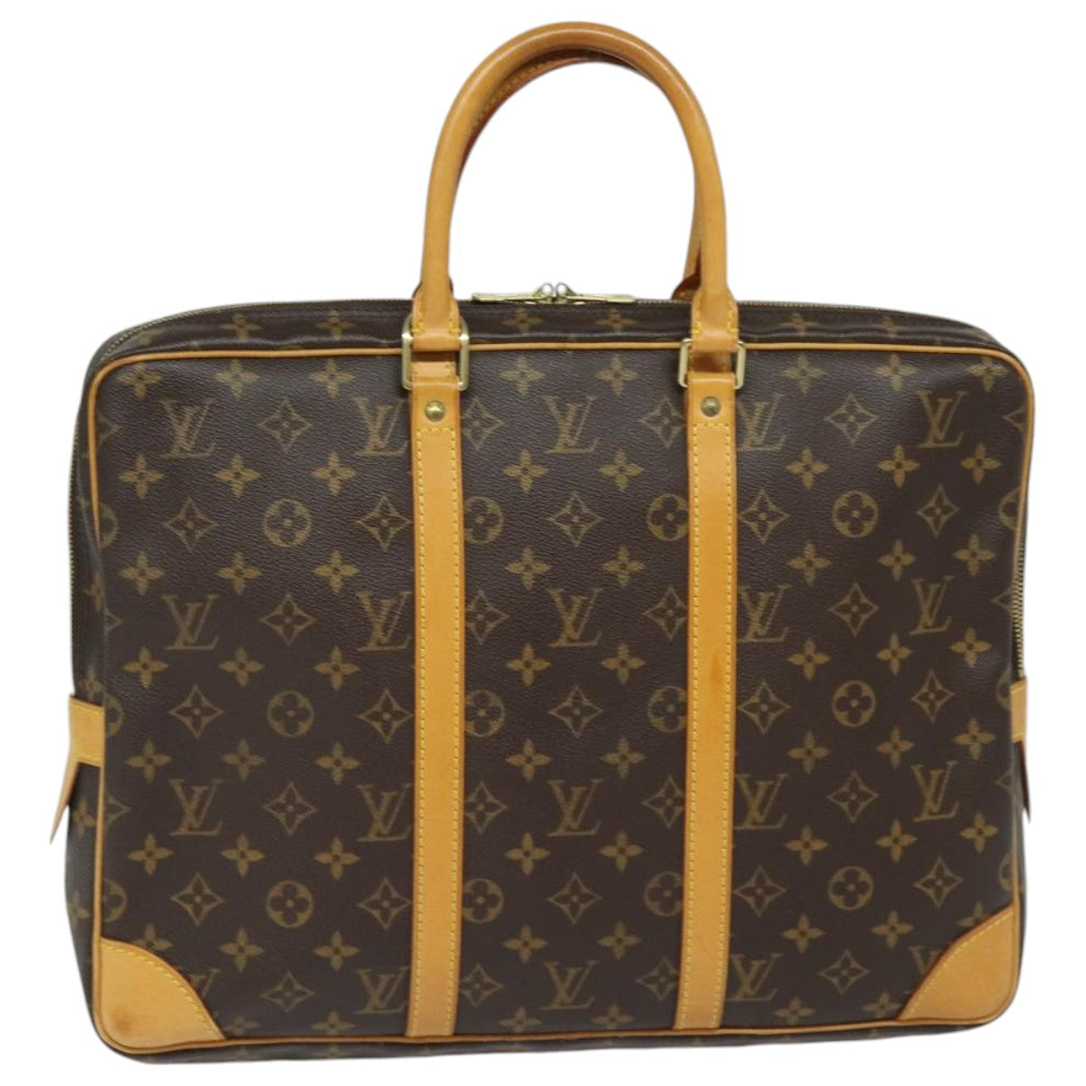 LOUIS VUITTON Monogram Porte Documents Voyage Business Bag M53361 LV Auth ep5168