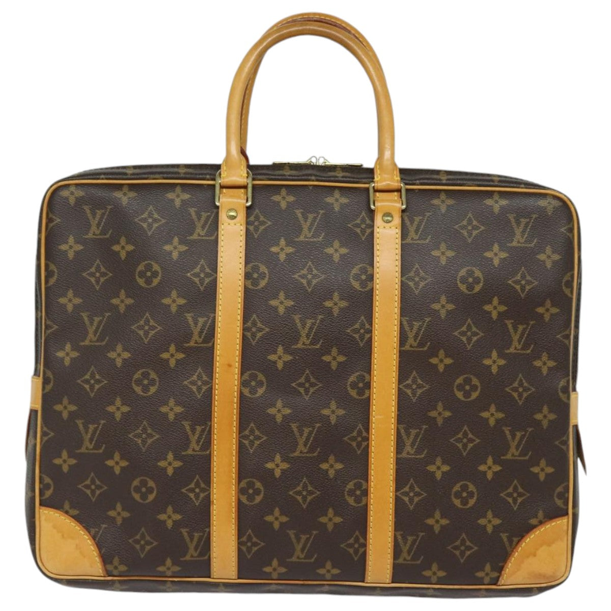 LOUIS VUITTON Monogram Porte Documents Voyage Business Bag M53361 LV Auth ep5168