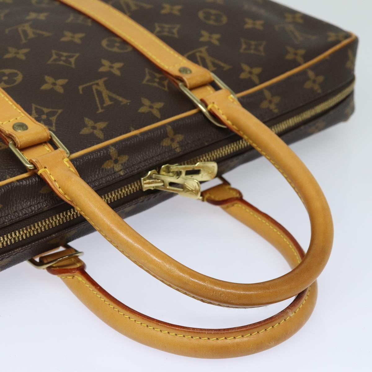 LOUIS VUITTON Monogram Porte Documents Voyage Business Bag M53361 LV Auth ep5168