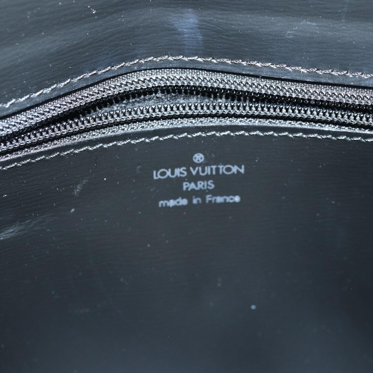 LOUIS VUITTON Epi Hublot Shoulder Bag Black Red M52557 LV Auth ep5278