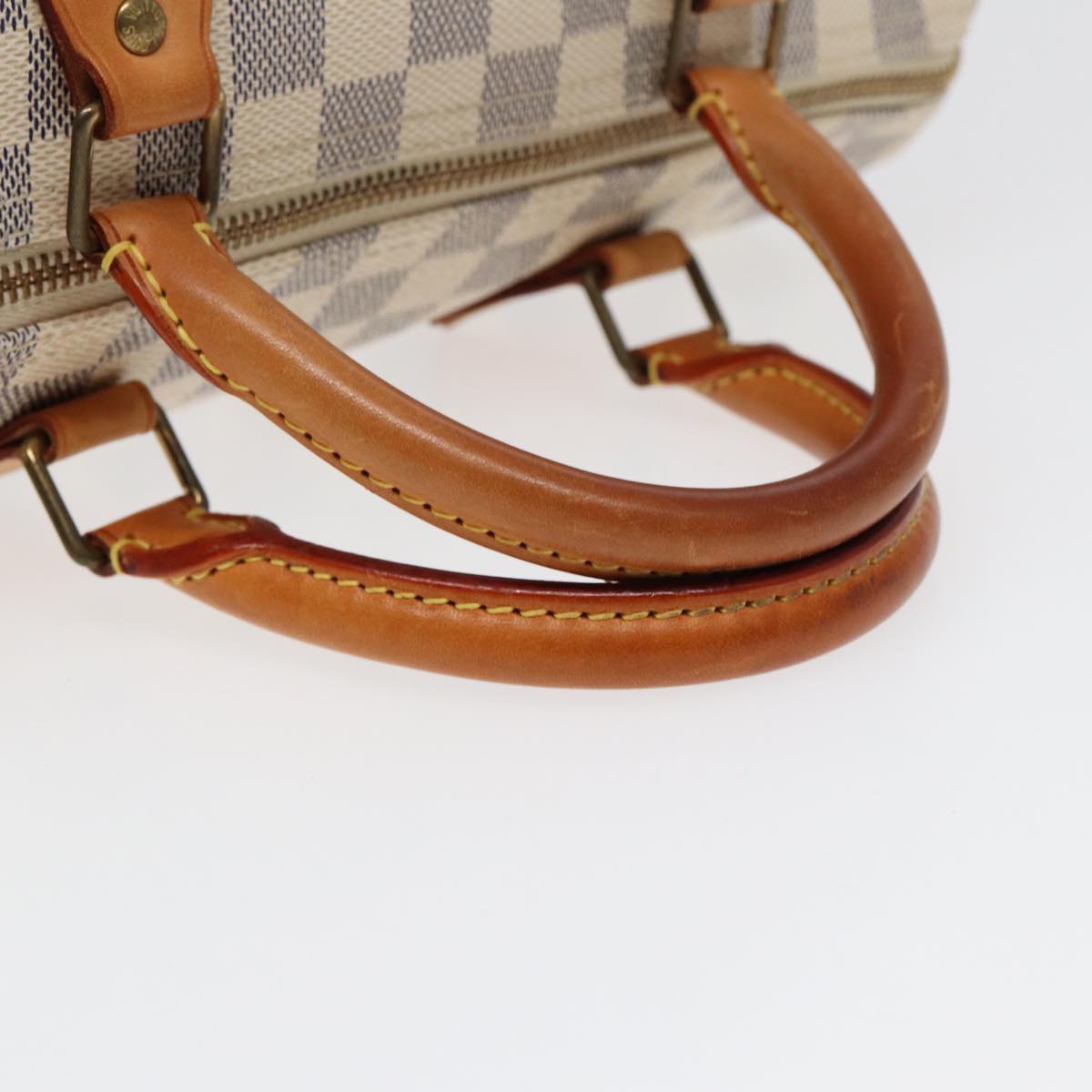 LOUIS VUITTON Damier Azur Speedy 30 Hand Bag N41533 LV Auth ep5280