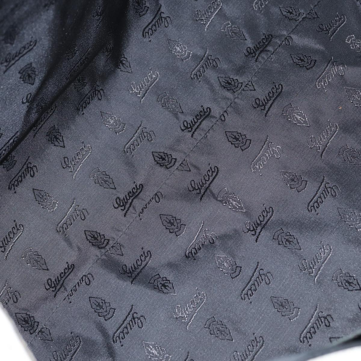 GUCCI GG Canvas Guccissima Hand Bag White Gold 211935 Auth ep5377