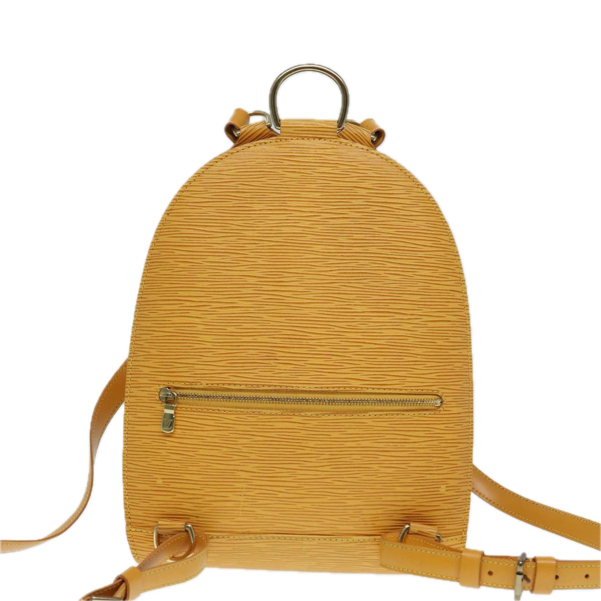 LOUIS VUITTON Epi Mabillon Backpack Yellow M52239 LV Auth ep5398