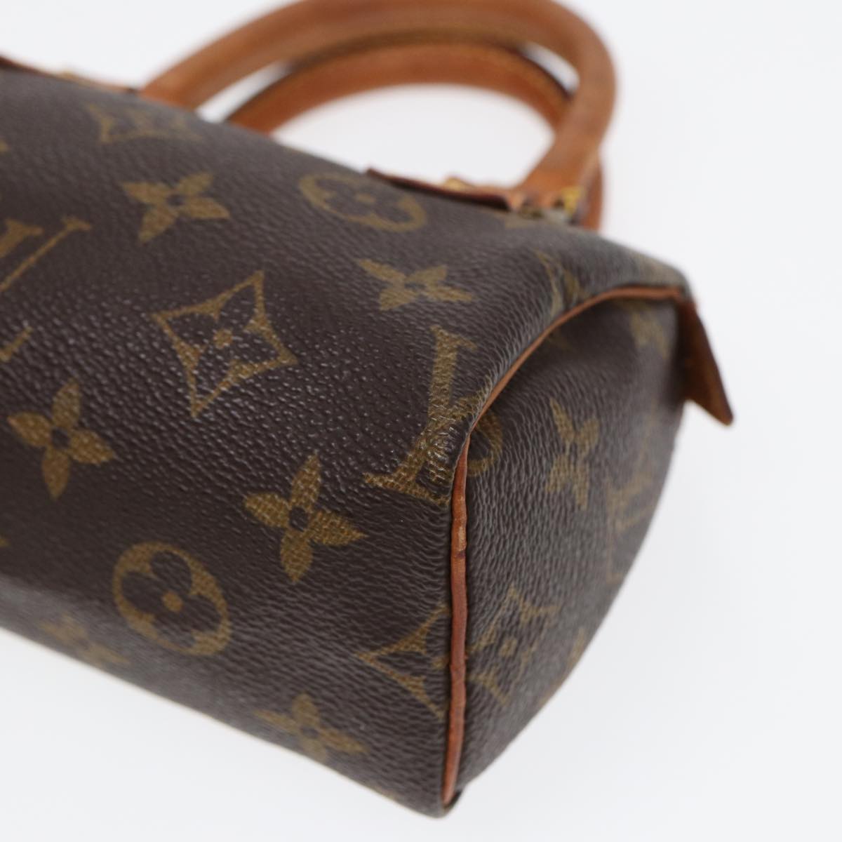 LOUIS VUITTON Monogram Mini Speedy Hand Bag M41534 LV Auth ep5401