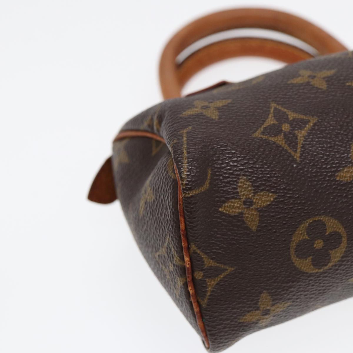 LOUIS VUITTON Monogram Mini Speedy Hand Bag M41534 LV Auth ep5401