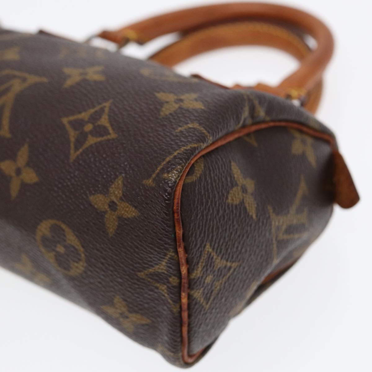 LOUIS VUITTON Monogram Mini Speedy Hand Bag M41534 LV Auth ep5401