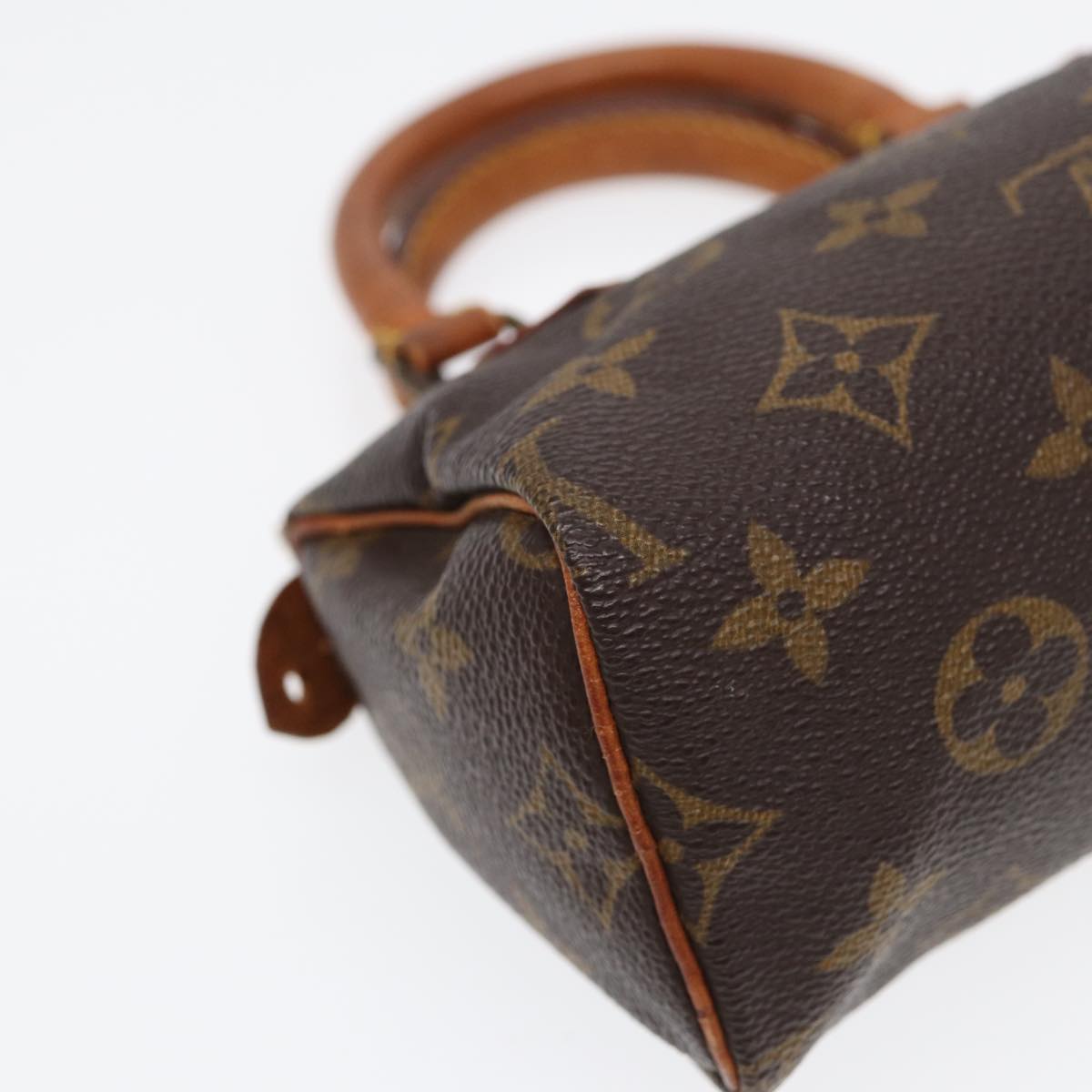 LOUIS VUITTON Monogram Mini Speedy Hand Bag M41534 LV Auth ep5401