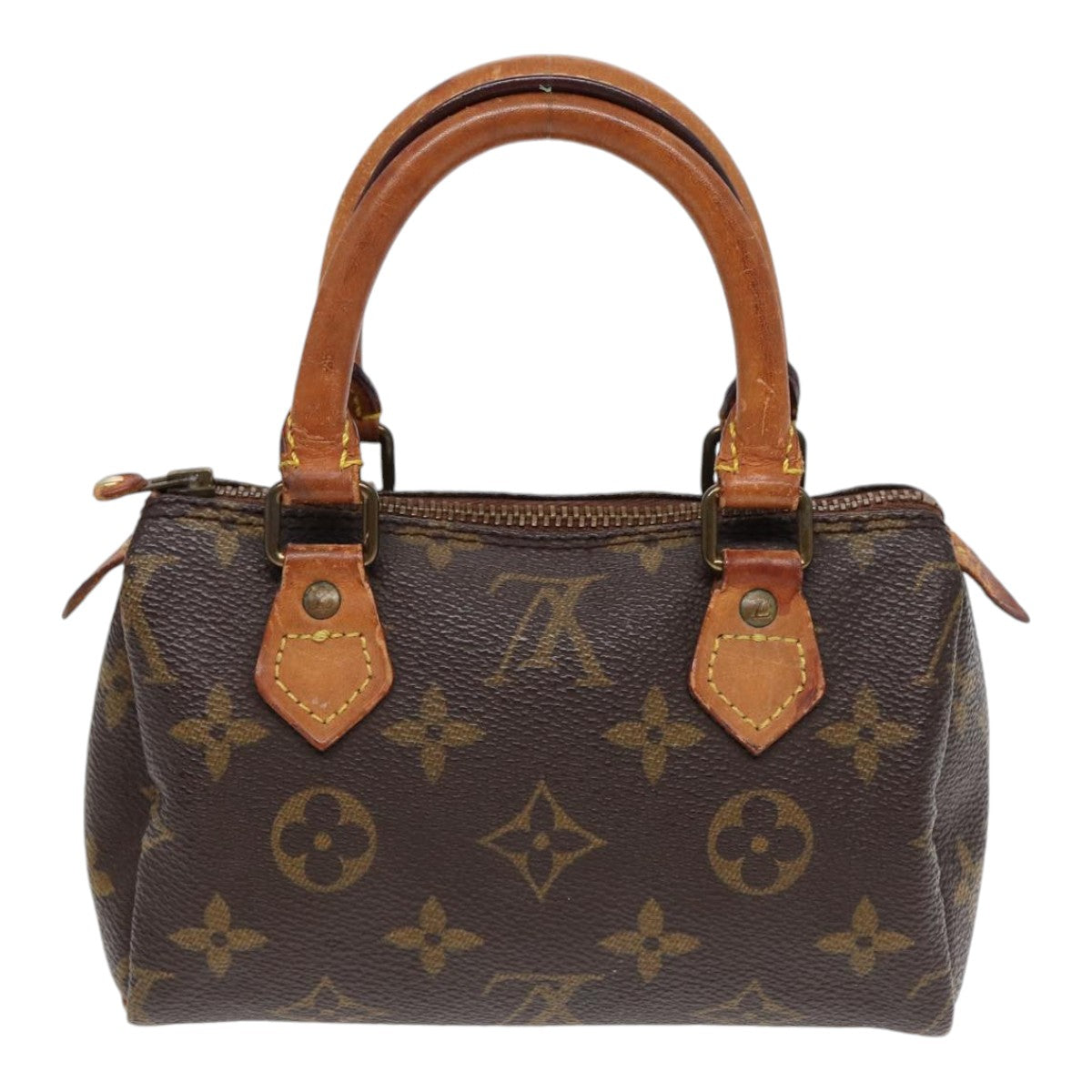 LOUIS VUITTON Monogram Mini Speedy Hand Bag M41534 LV Auth ep5401