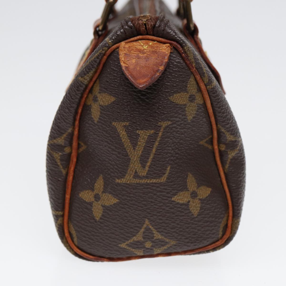 LOUIS VUITTON Monogram Mini Speedy Hand Bag M41534 LV Auth ep5401