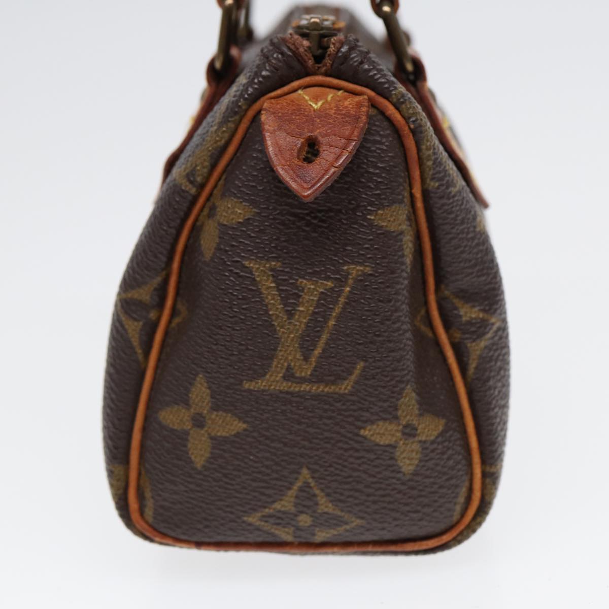 LOUIS VUITTON Monogram Mini Speedy Hand Bag M41534 LV Auth ep5401