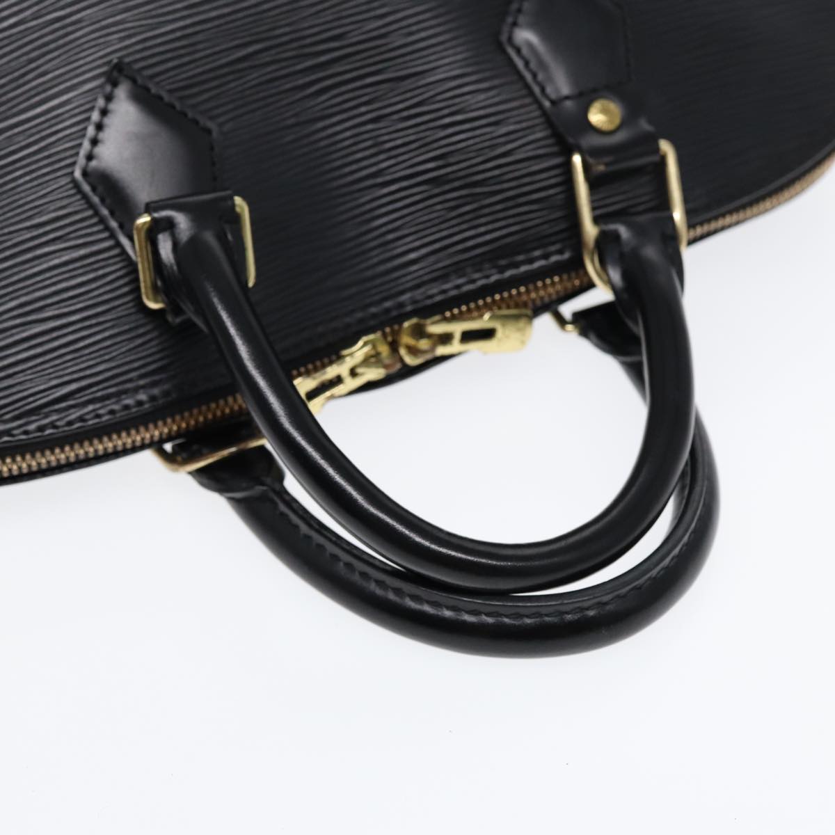 LOUIS VUITTON Epi Alma Hand Bag Black M52142 LV Auth ep5547