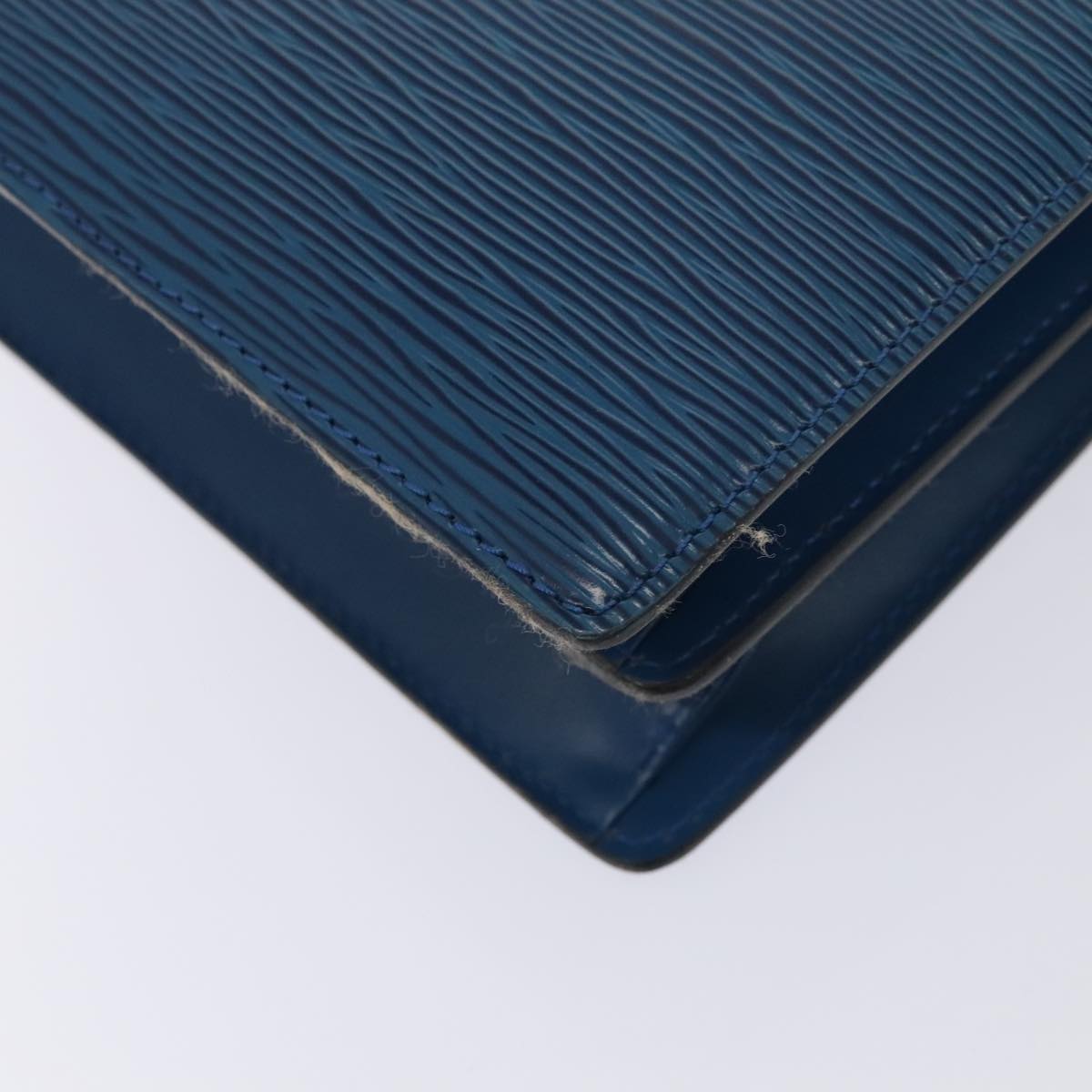 LOUIS VUITTON Epi Capuchin Shoulder Bag Blue M52345 LV Auth ep5571