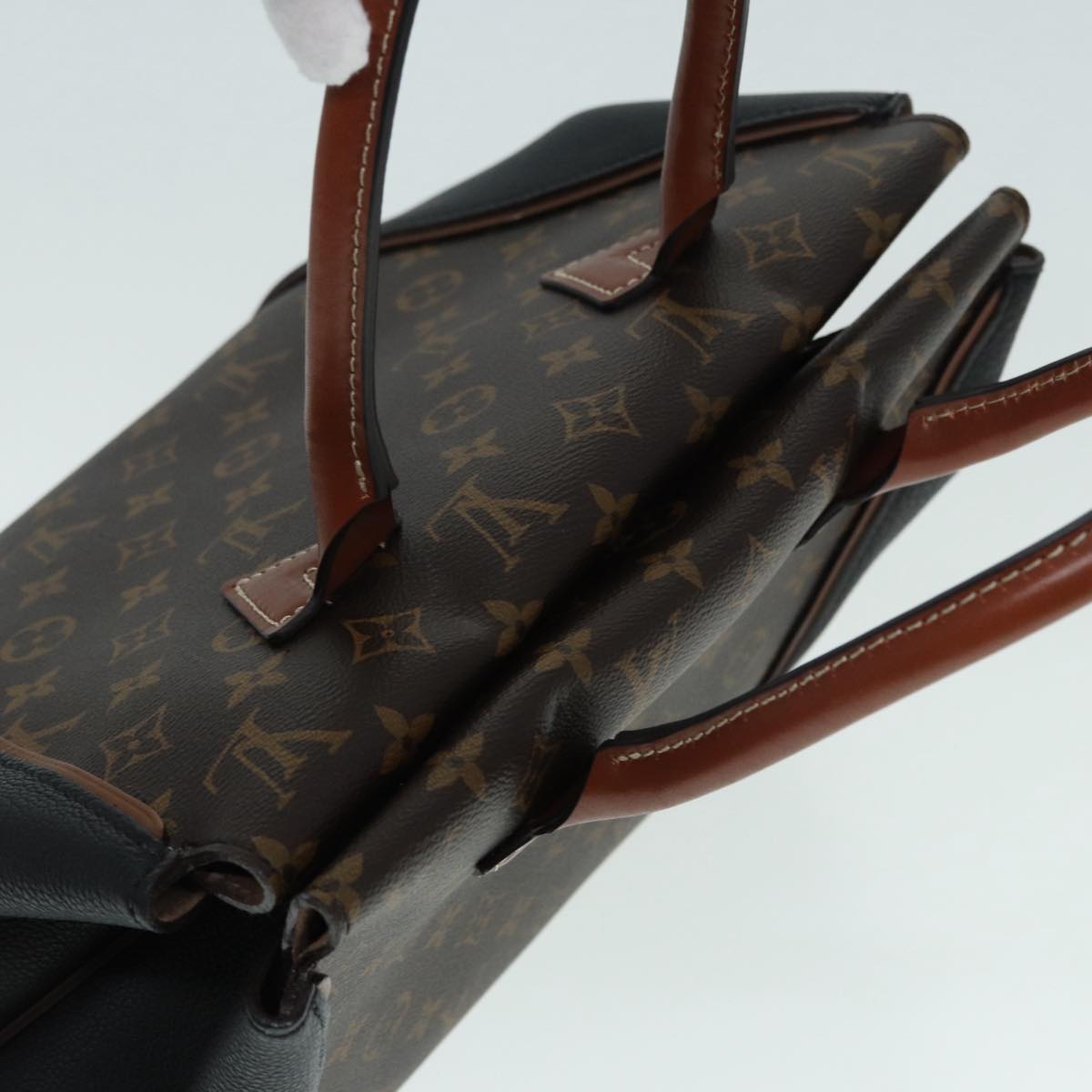 LOUIS VUITTON Monogram Tote W PM Hand Bag M40942 LV Auth ep5660