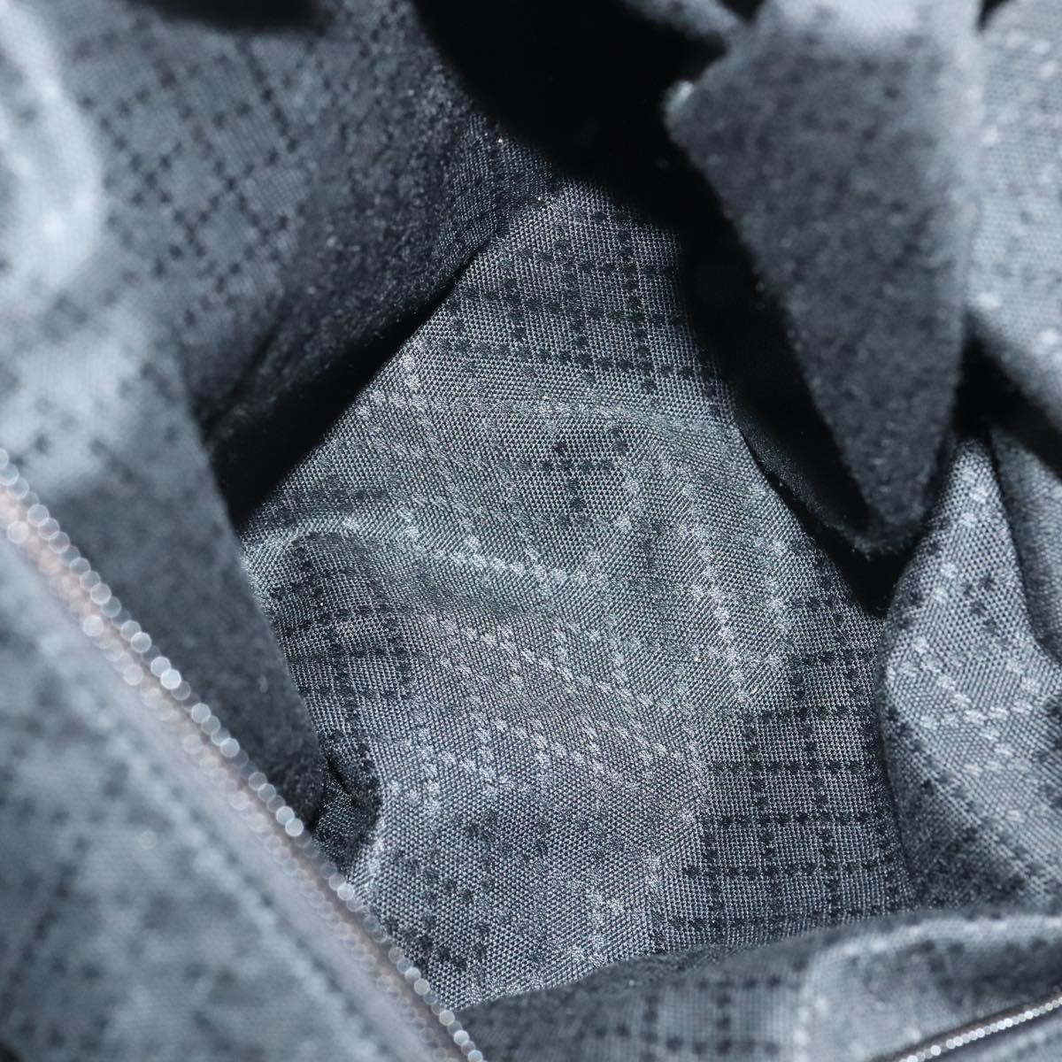 GUCCI Boston Bag Canvas Leather 2way Black Auth ep5717